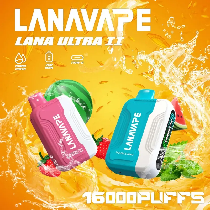LANA Ultra II 16000口拋棄式電子煙｜磁吸換彈設計 | 台灣現貨